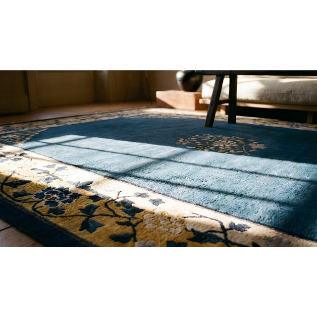 Early 20th Century Chinese Peking Carpet ( 8'2'' x 9'8'' - 250 x 295 ) For Sale - Image 12 of 14