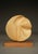 A nice and very decorative hand crafted abstract sculpture in beautiful applewood. The carving giving the sculpture...