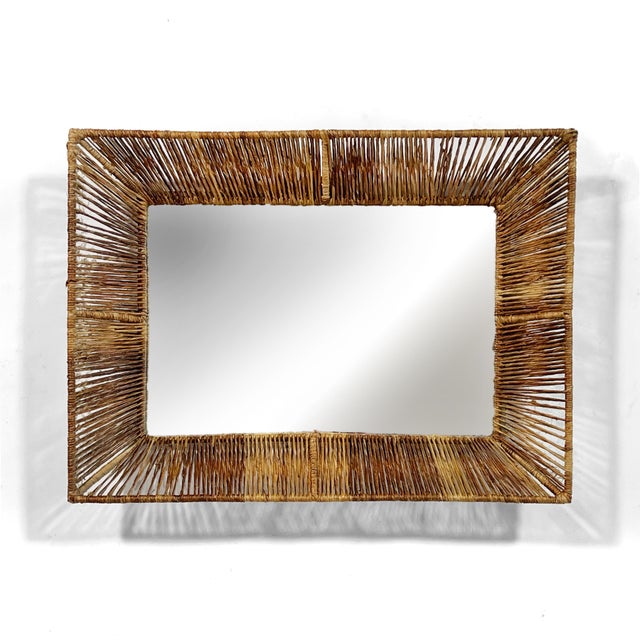 Raymor Wall Mirror attributed to Arthur Umanoff For Sale In Chicago - Image 6 of 9