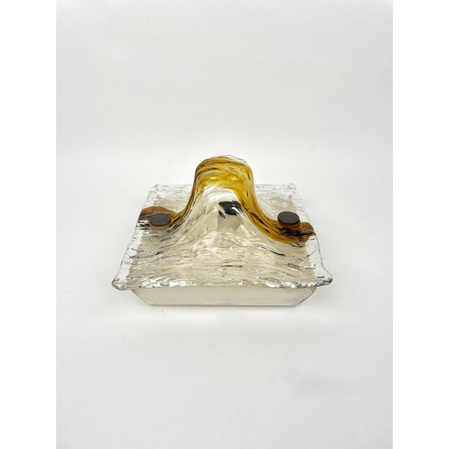 Murano Glass Wall Lamp Sconce by Toni Zuccheri for Venini, Italy, 1960s For Sale - Image 9 of 10