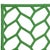 David Francis Silas Platform Bed King - Bright Green For Sale - Image 4 of 12