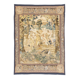 Vintage Chinese Aubusson Tapestry, 04'09 X 06'05