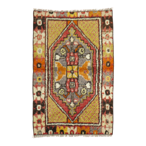 Vintage Turkish Anatolian Rug - 2'5" x 3'8"