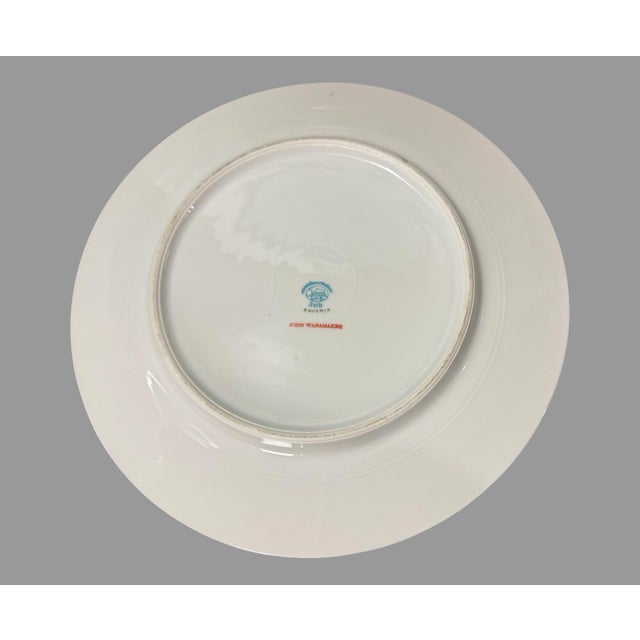 Set of 8 Selb Bavaria Hutschenreuther Gilt Decorated 10-7/8" Dinner Plates For Sale - Image 10 of 12