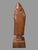 Religious Vintage Hand Carved Wooden 17" Madonna Statue Sculpture Sacred Heart of Mary For Sale - Image 3 of 7