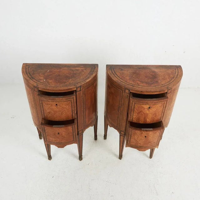 Twin Chests in Wood, Set of 2 For Sale - Image 6 of 8