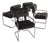 Guido Faleschini “Tucroma” Dining Chairs, Set of 4 For Sale
