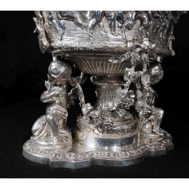George II Silver Plate CherubUrn Tureen For Sale - Image 11 of 16