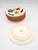Williams-Sonoma Set of 8 Williams-Sonoma French Market 9" Salad Plates— Made in Portugal — Mediterranean Vegetable Motif For Sale - Image 4 of 5