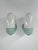 Wilhelm Wagenfeld Ceramic Aqua Blue Green Wall Lamp by Wilhelm Wagenfeld for Lindner, 1958 For Sale - Image 4 of 14