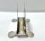 1950s English Silverplate Pierced Napkin Holder For Sale - Image 4 of 10