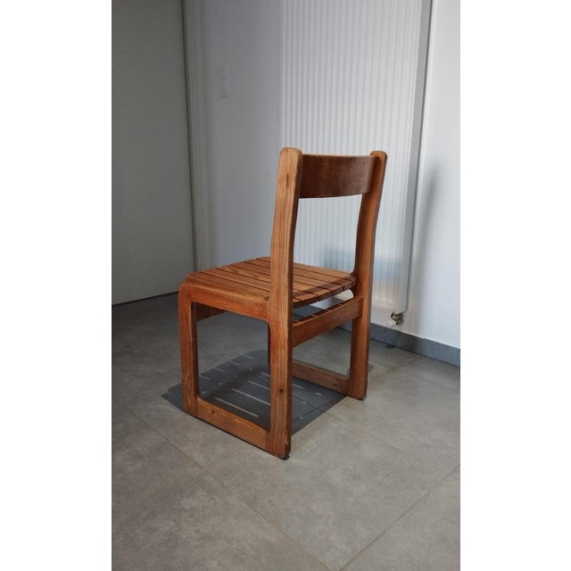 DLG Sled Chairs by Charlotte Perriand and André Sornay, 1960s, Set of 4 For Sale - Image 17 of 18
