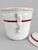 A striking and unusually refined American white ironstone covered slop jar, dating to the Mid-Victorian period, circa...