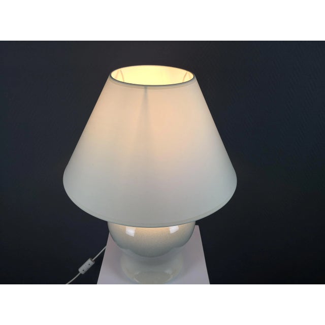 Large Italian Table Lamp by Tommaso Barbi, 1970s For Sale - Image 4 of 7