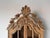 1970s Italian Hollywood Regency Carved Wood Two-Door Hanging Wall Cabinet For Sale In Miami - Image 6 of 13