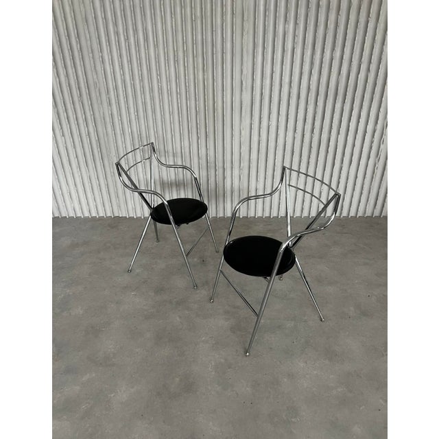 Cinderella Chairs from Hiroyuki Yamakado, Set of 8 For Sale - Image 4 of 11