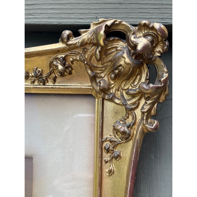 Large Antique 1901 “A Fair Pleader” in Original Gilt Frame – 39” English Country Statement Piece For Sale In Philadelphia - Image 6 of 6
