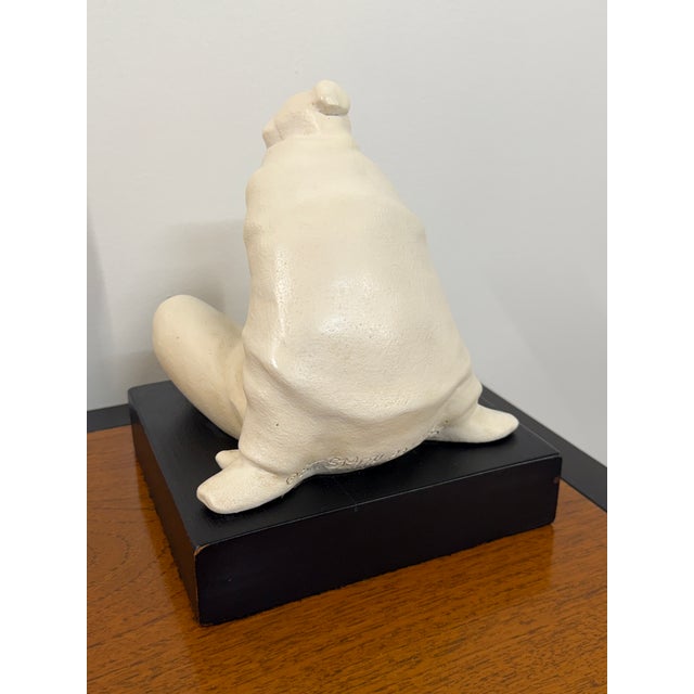 Figurative 1980s Shirley Thomas Smith Native American Figural Sculpture For Sale - Image 3 of 14