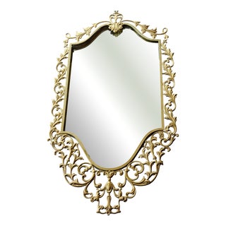 Vintage Italian Gilt Mirror For Sale