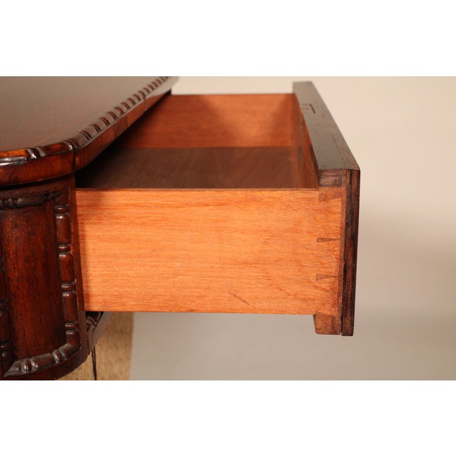 William IV Rosewood and Mahogany Sewing/Side Table For Sale - Image 11 of 12