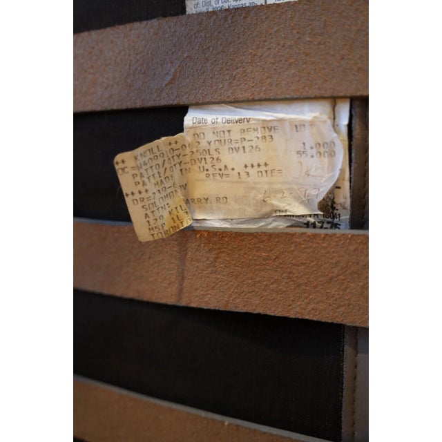 1990s Knoll Stainless Steel Barcelona Leather Chair Designed by Ludwig Mies Van Der Rohe For Sale - Image 9 of 9