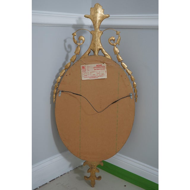 Friedman Brothers Gold Framed Candelabra Mirror For Sale - Image 9 of 10