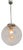 Mid-Century Modern Art Glass Pendant Light, Czechoslovakia, 1970s For Sale