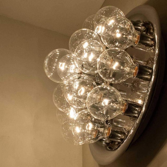 Large Ceiling Lamp in the style of Staff, 1970s For Sale - Image 6 of 18