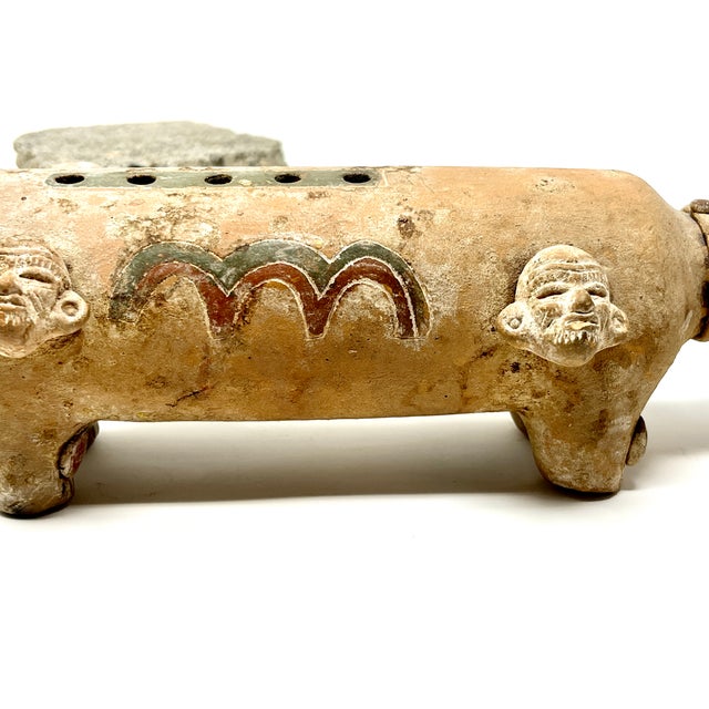 Vintage Handmade Musical Instrument in Dog Form | Chairish