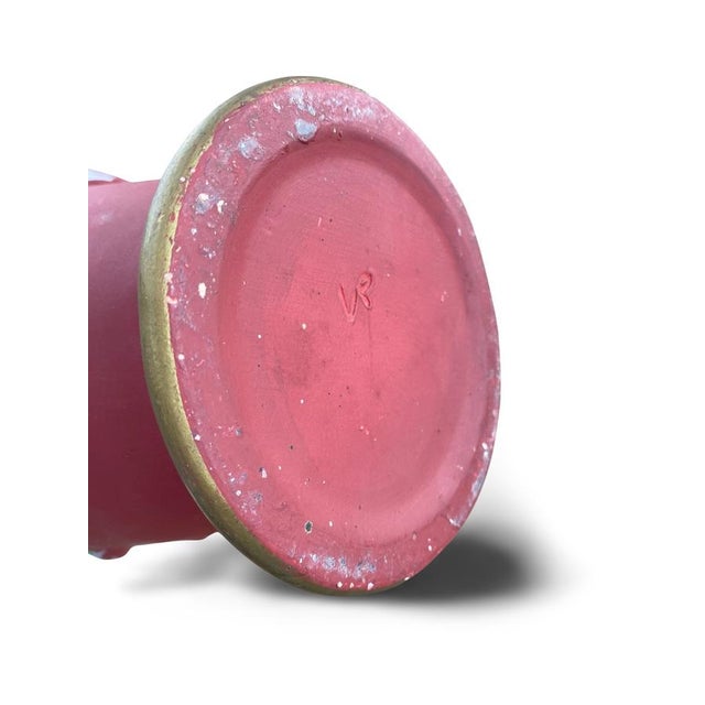 Ceramic Art Nouveau Red Vase, 1890s For Sale - Image 7 of 15