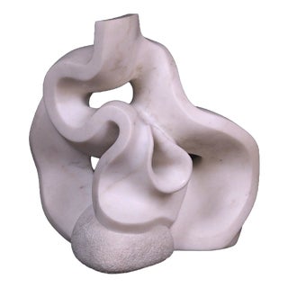 Hugo Verheyen, Labyrinth I Sculpture, 1970s, Marble For Sale