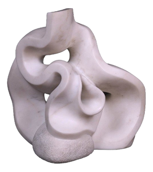 Hugo Verheyen, Labyrinth I Sculpture, 1970s, Marble