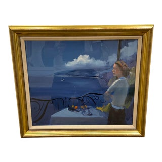 Soicher Marin - Alan Kingsbury Aegean Giclee Framed. For Sale