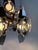 Space Age Chrome Chandelier in Crystal Glass and Optic Lens by Oscar Torlasco, 1970s For Sale - Image 12 of 18