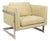 Milo Baughman Cantilever T Back Lounge Chair for Thayer Coggin For Sale