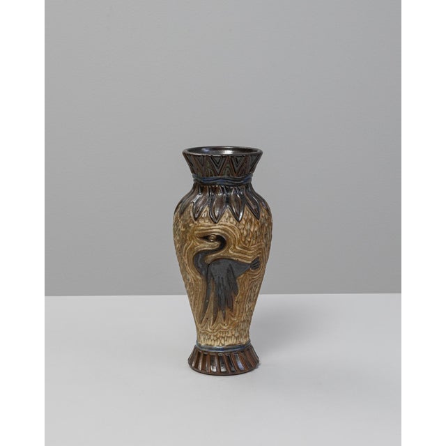 20th Century German Ceramic Vase For Sale In Greensboro - Image 6 of 18