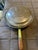 Farmhouse Antique 19th Century Copper & Brass Bed Warmer With Turned Wood Handle For Sale - Image 3 of 5