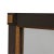 Custom Mahogany Mirror With 22k Gold Leaf Accents For Sale - Image 4 of 4