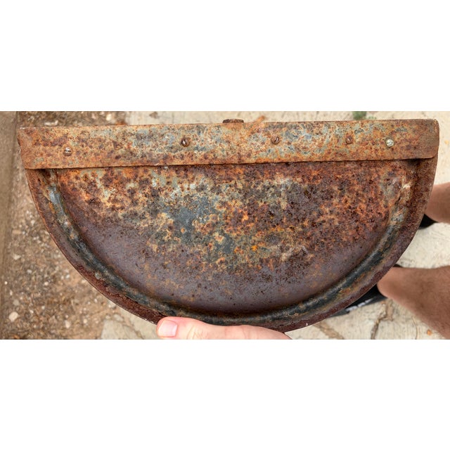 19th Century English Gothic Revival Cast Iron Wall Planters - A Pair For Sale - Image 12 of 12