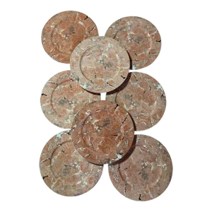 Villeroy & Boch Marble Style Plates - Set of 8