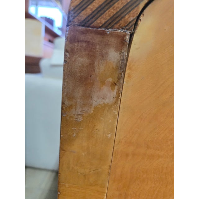 Henredon "Scene Two" Collection Burlewood Credenza For Sale - Image 10 of 11