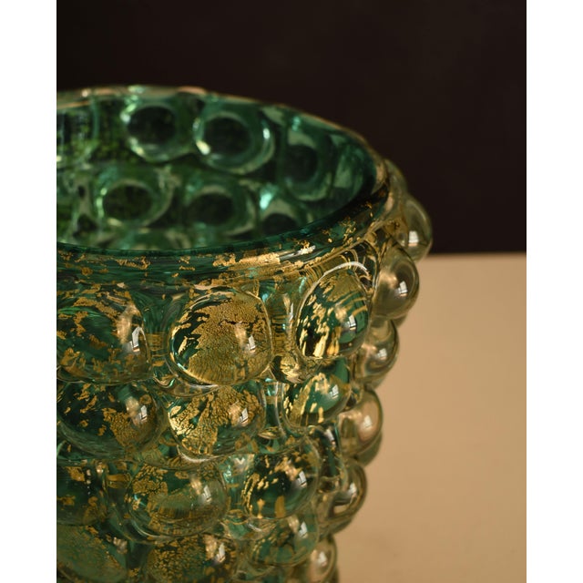 Model Lenti Murano Glass Vase by Barovier & Toso, 1940s For Sale - Image 6 of 8