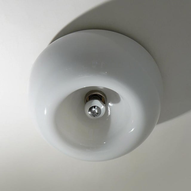 Metal Velella Ceiling Light by the Castiglioni Brothers for Flos, 1960s For Sale - Image 7 of 14