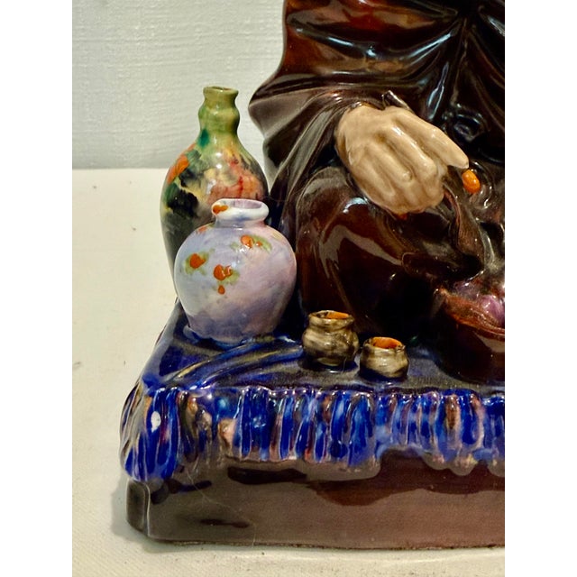 Mid-Century Royal Doulton "The Potter" Figurine Hn 1493 - Vintage Original by Charles For Sale - Image 9 of 12