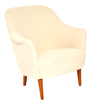 Vintage Swedish Samspel Chair by Carl Malmsten, 1960