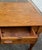 Antique 1900's Large Oak Library Table 2 Drawers For Sale - Image 16 of 16