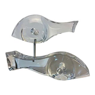 Ritts Co. Mid-Century Modern Lucite Fish Sculpture, USA, 1970s Design For Sale