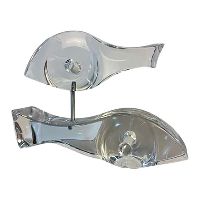 Ritts Co. Mid-Century Modern Lucite Fish Sculpture, USA, 1970s Design For Sale