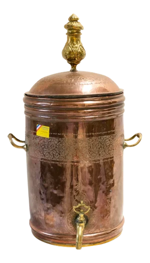 Late 19th Century Dutch Copper Beverage Dispenser