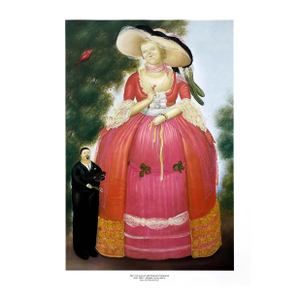 Fernando Botero 57 Self Potrait With Mme Pompadour 1983